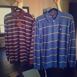 2 brooks brothers youth xl long sleeve polos